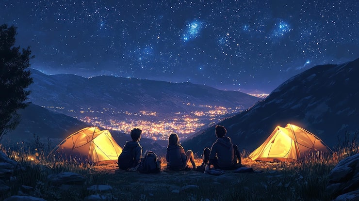 Tempat Bersantai di Bawah Langit: Hilltop Camp Lembang