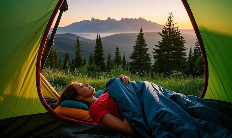 Sensasi Tidur di Bawah Pepohonan Pinus: Camping di Lembang