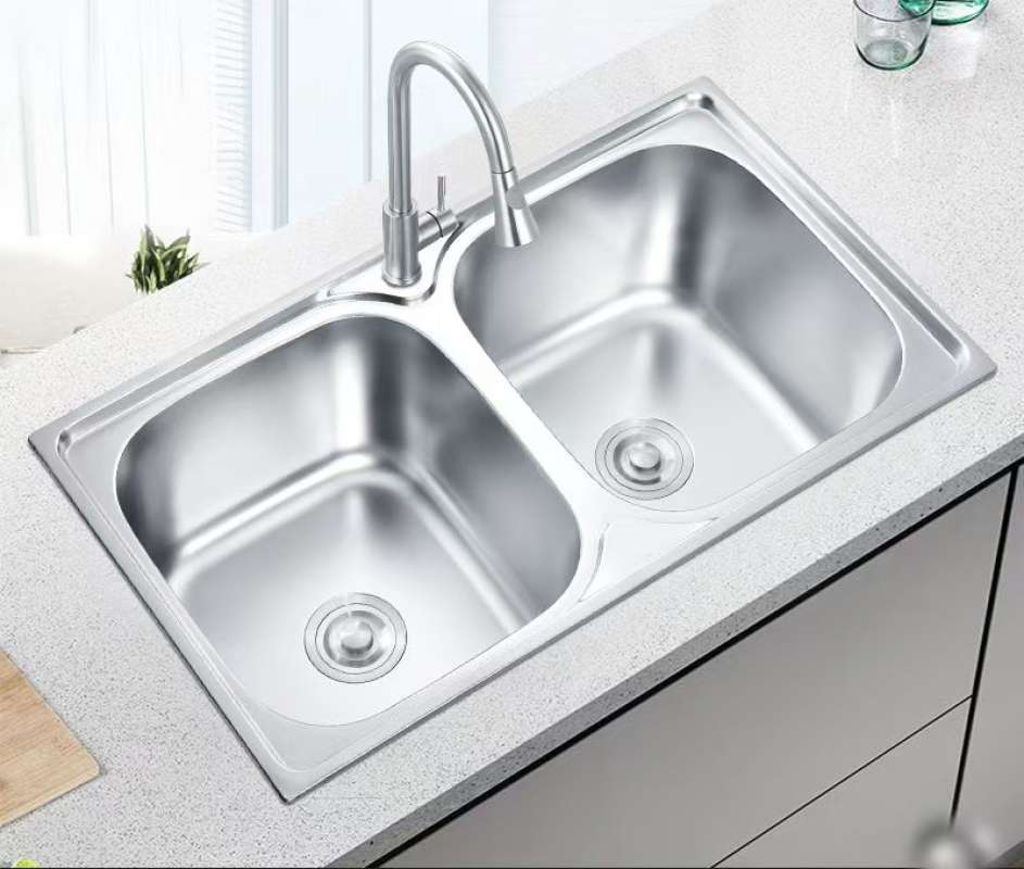 Wastafel Dua Bak Dapur Profesional yang Efisien dan Higienis