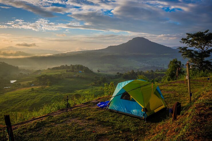 tempat camping di lembang
