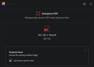 Kompres PDF Tanpa Mengurangi Kualitas, Ini Cara Mudahnya